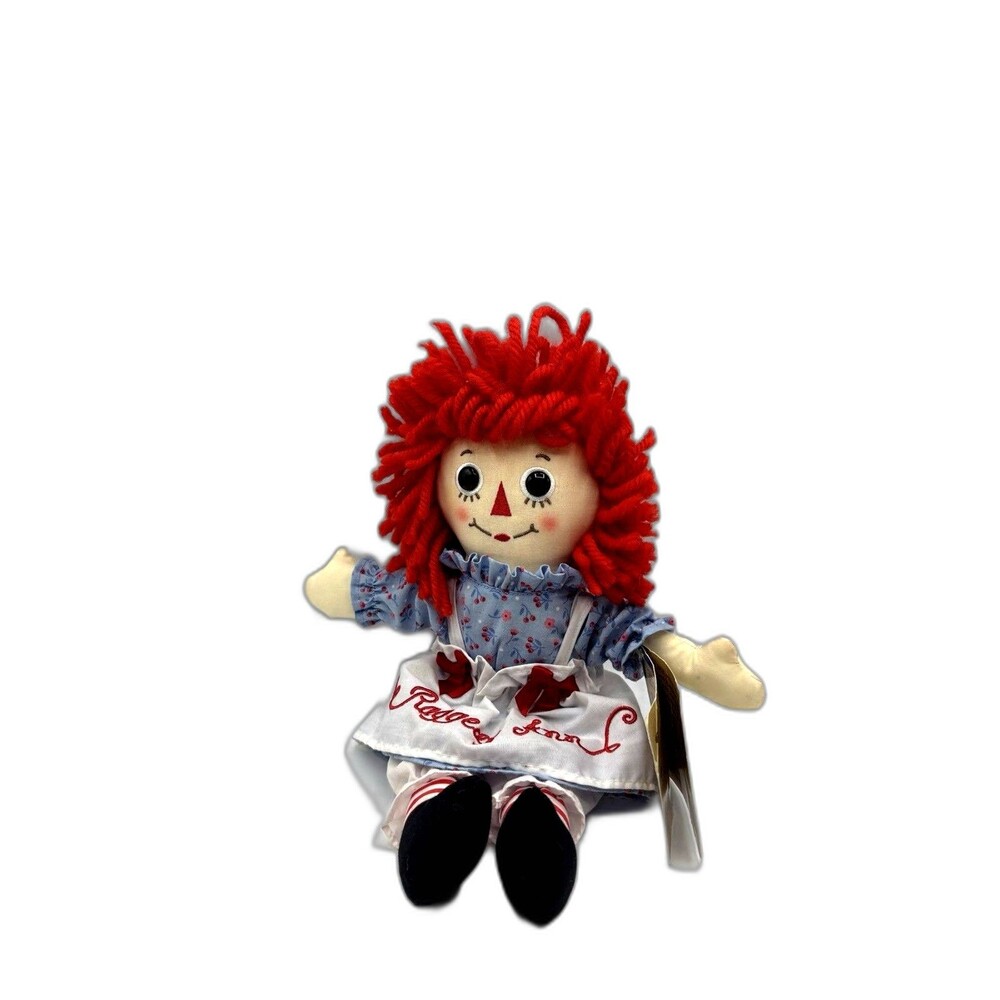 Handmade By Aurora Hasbro Raggedy Ann Plush 14" Doll With Tag - Picture 14 of 15